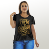 Camiseta Feminina Seja Forte (Josué 1, 9) - comprar online
