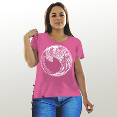 Camiseta Feminina Acalma-se, Aquieta-se! (Mc 4, 39) - loja online