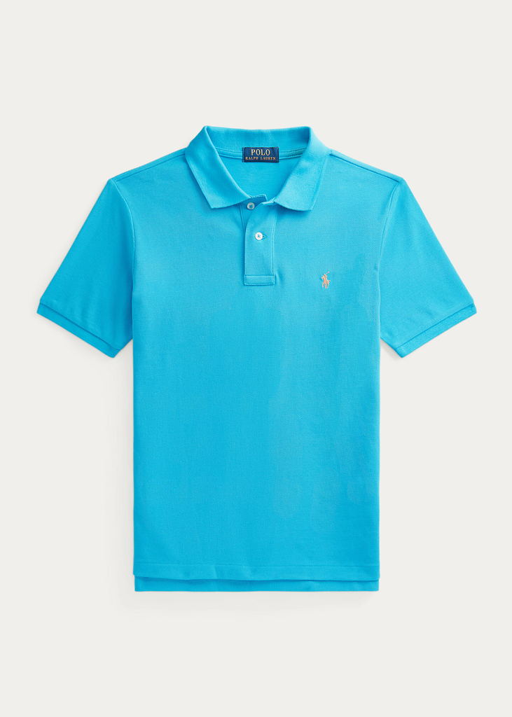 Camisa Polo Ralph Lauren Original Azul e Amarela Infantil