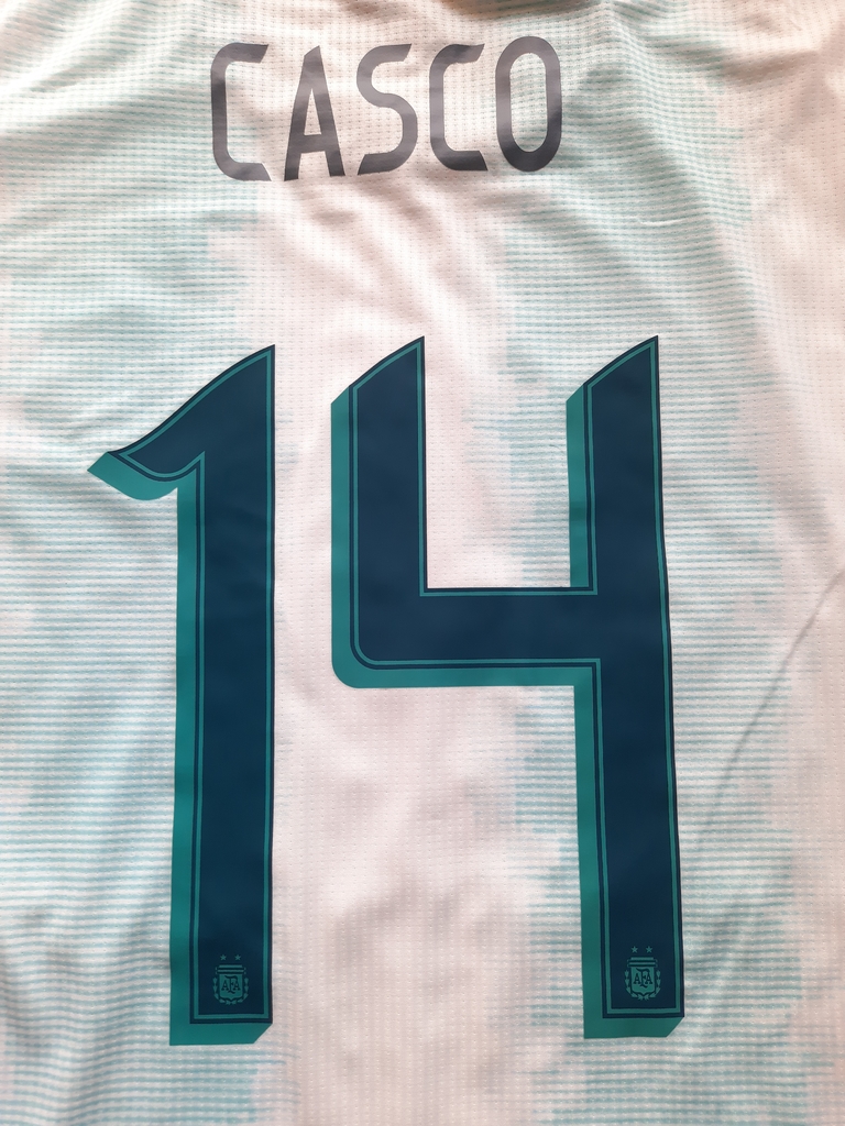 Camiseta titular 2019 AFA climachill Copa America Vs Colombia
