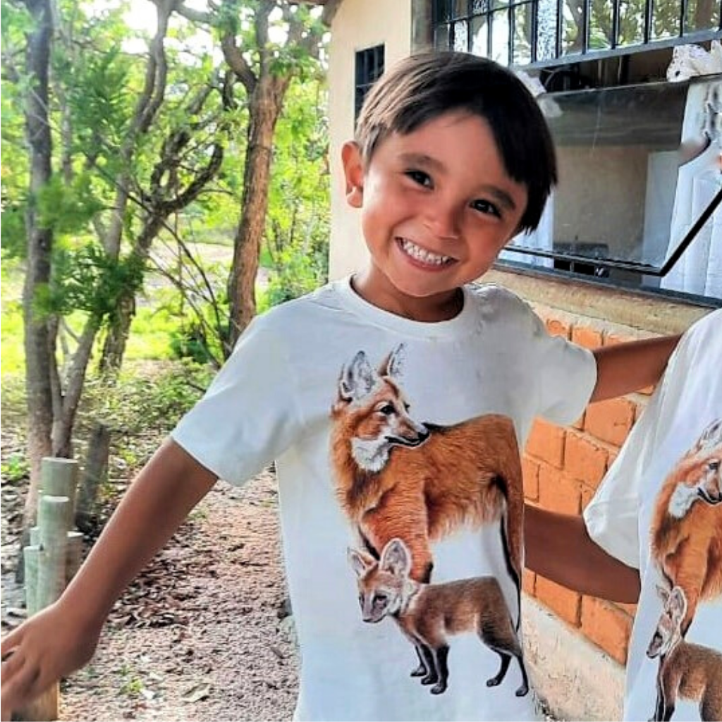 camiseta lobo guara