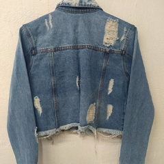 Jaqueta Cropped Jeans Lisa SKU20210011 - comprar online