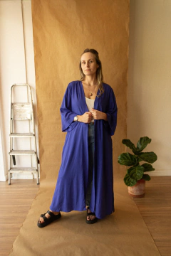 Kimono Mogui - Azul Royal - comprar online