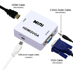 CONVERSOR HDMI A VGA AUDIO 3427 - DB Store