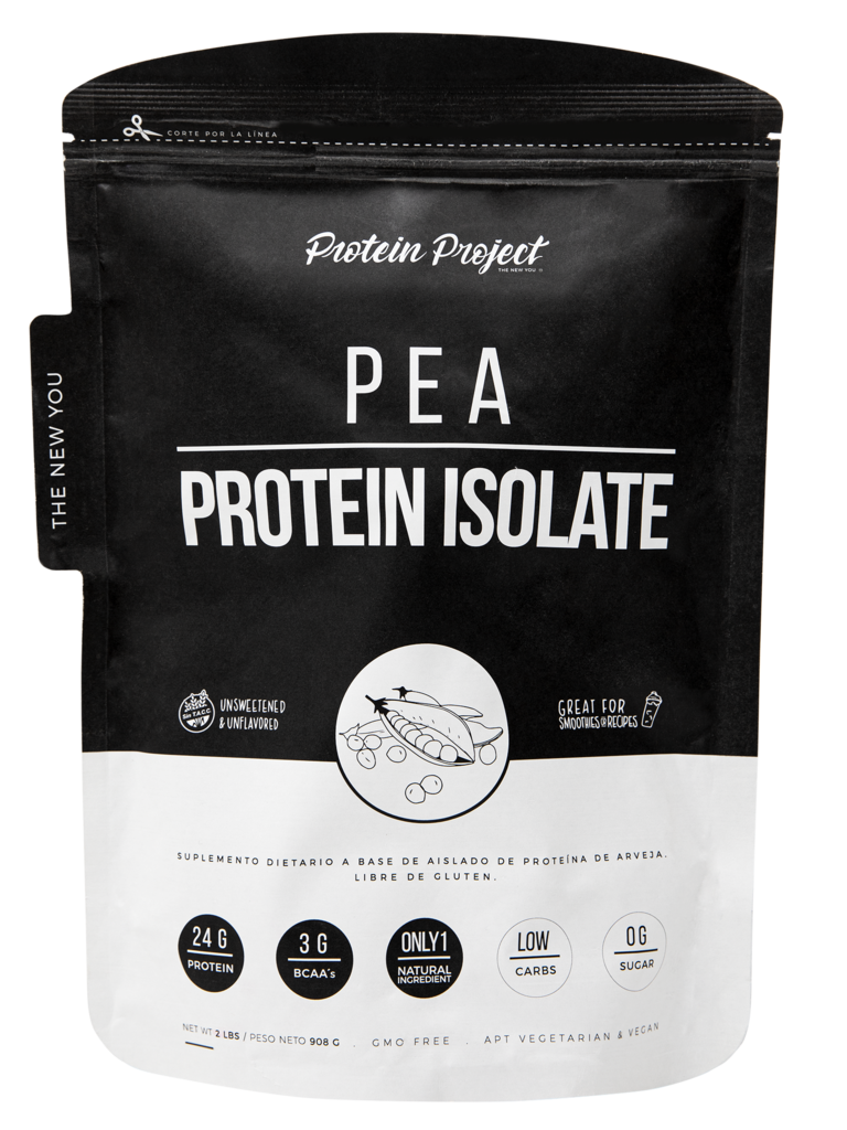 PEA PROTEIN ISOLATE 2 LBS UNFLAVORED & UNSWEETENED