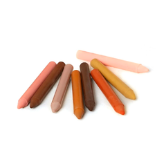Crayones Color Piel X8 Diversidad Eco Friendly No Toxico - comprar online