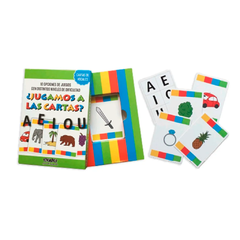 Juego De Cartas Vocales Lecto Escritura Didactico 21 Cartas