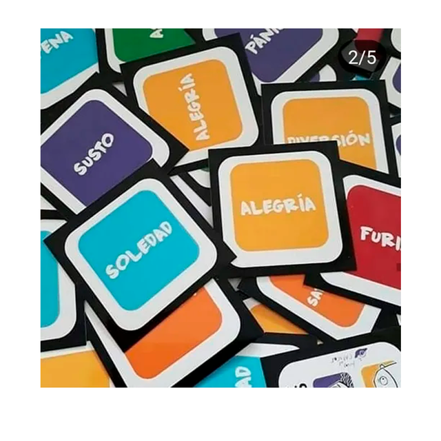 Juego De Las Emociones 72 Cartas Identificar Y Expresar Jc