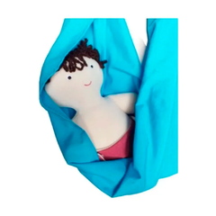 Quimey Muñeco Tela Sexuado Pañal Nena Nene 32cm