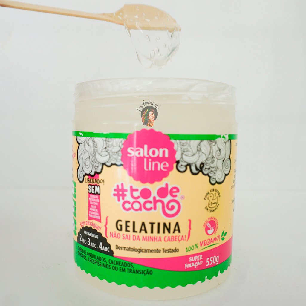 To De Cacho Gelatina Salon Line 550g Enruladas Cba