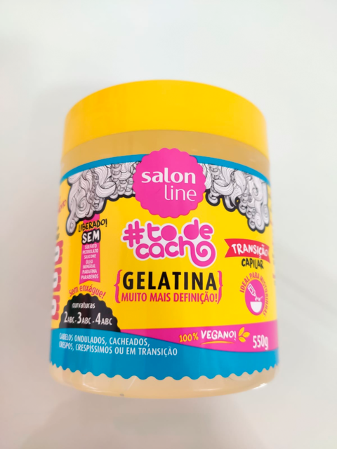Gelatina Salon Line Liberada Y Vegana Antifrizz Y Volumen