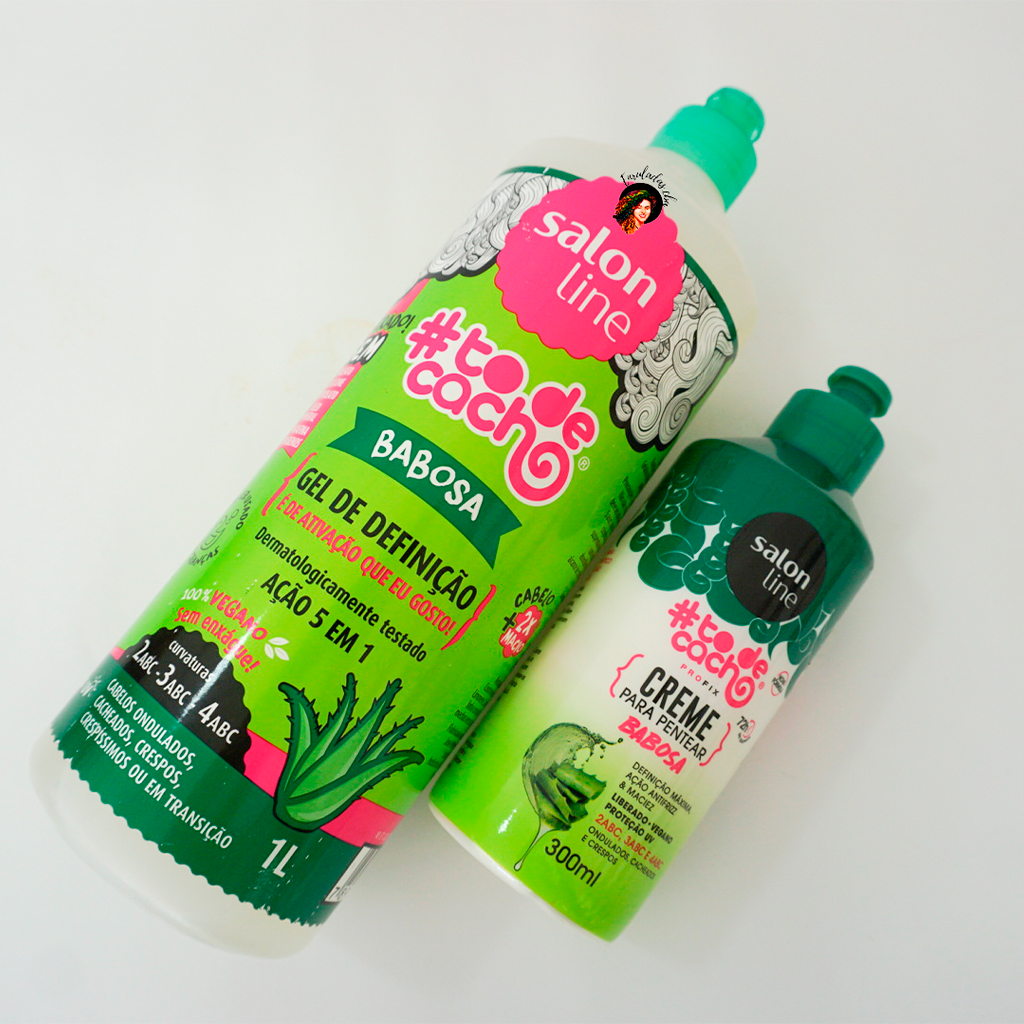 Crema Peinar Babosa Ondulados Rulos Rizados Salon Line 300ml