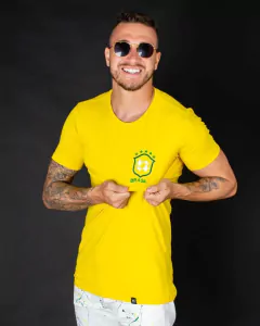 14827.111 - Camisa do Brasil Amarelinha TT