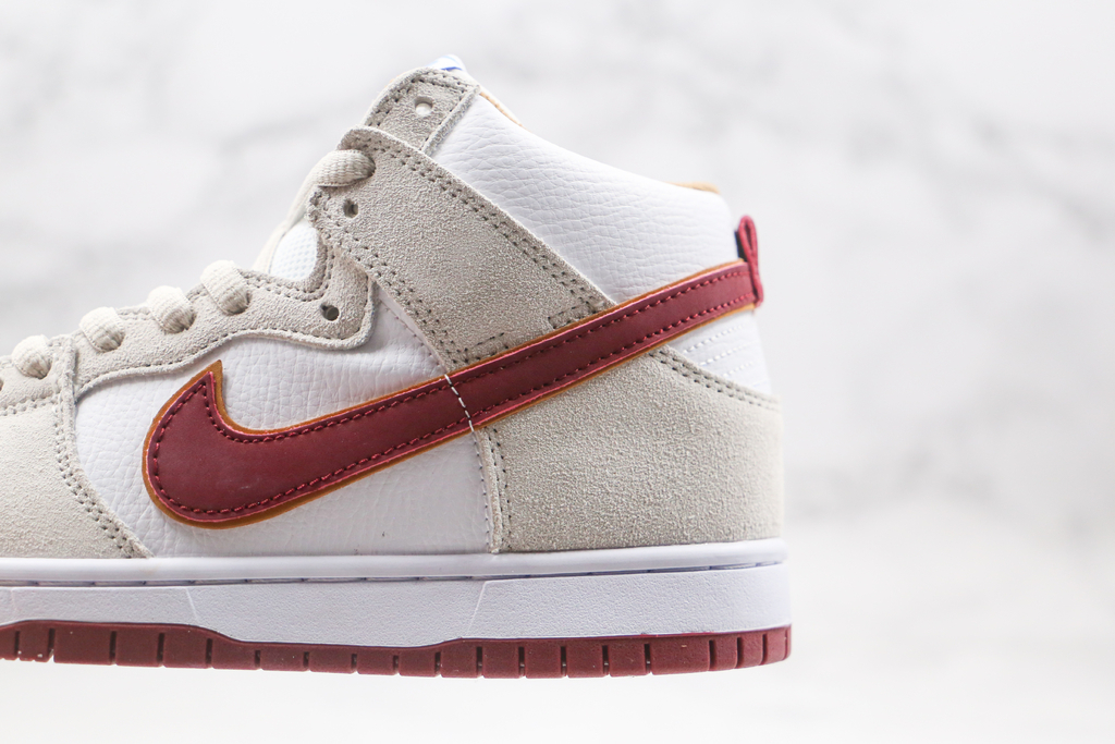 sb dunk high team crimson