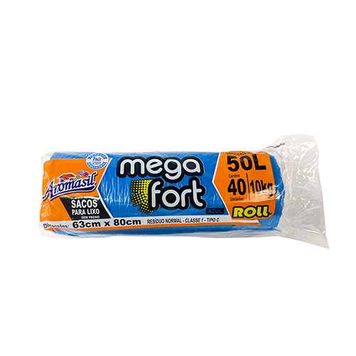 Sacos para Lixo Mega Fort Roll 30l 40sc - Aromasil com o Melhor Preço é no  Zoom
