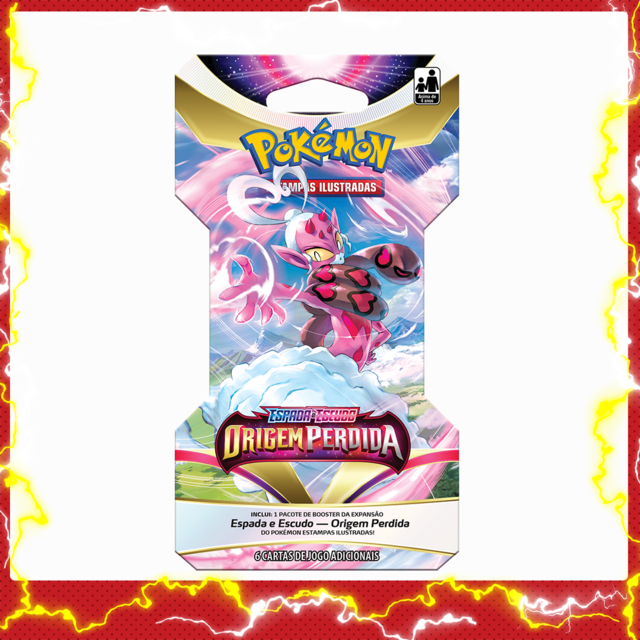 Blister Unitário Pokémon Espada Escudo 11 - Origem Perdida