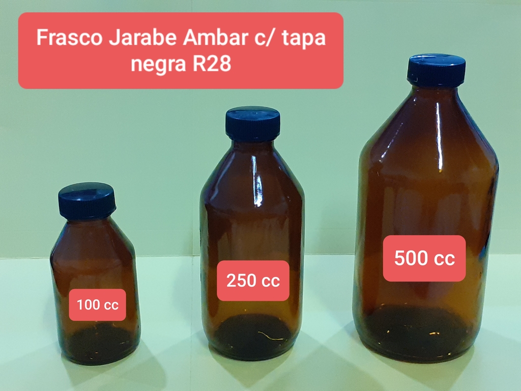 FRASCO JARABE 100 CC VID AMBAR S/T - QuimiCat