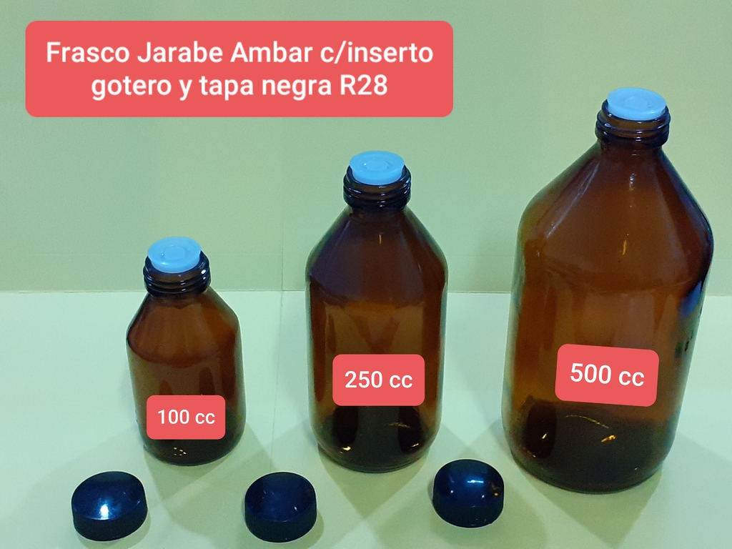 FRASCO JARABE 500 CC VID AMBAR S/T - QuimiCat
