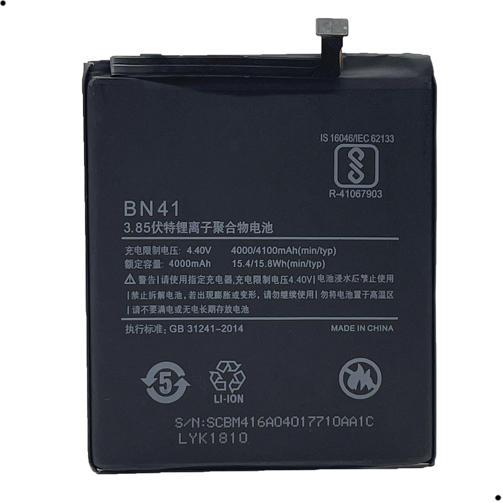 Bateria BN41 Original para Redmi Note 4 / Note 4x Pro