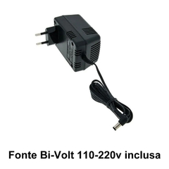 Kit Fita Led 10 Metros Bluetooth RGB 5050 Colorida Prova d'àgua + Controle Infra-Vermelho + Fonte Bivolt - comprar online