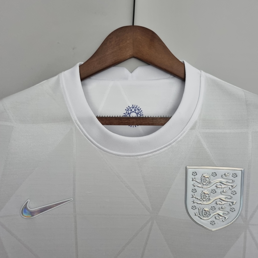 Camisa I Seleção da Inglaterra 22/23 Jogador Nike Masculina - Branca