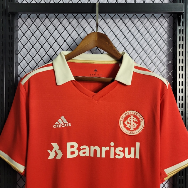 Camisa Internacional I 20/21 Torcedor Adidas Feminina - Vermelho