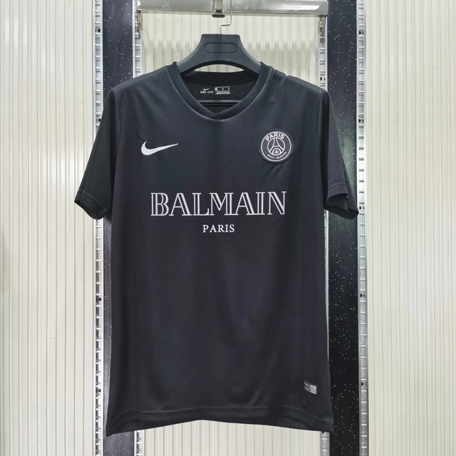 Camisa paris saint germain preta, extra