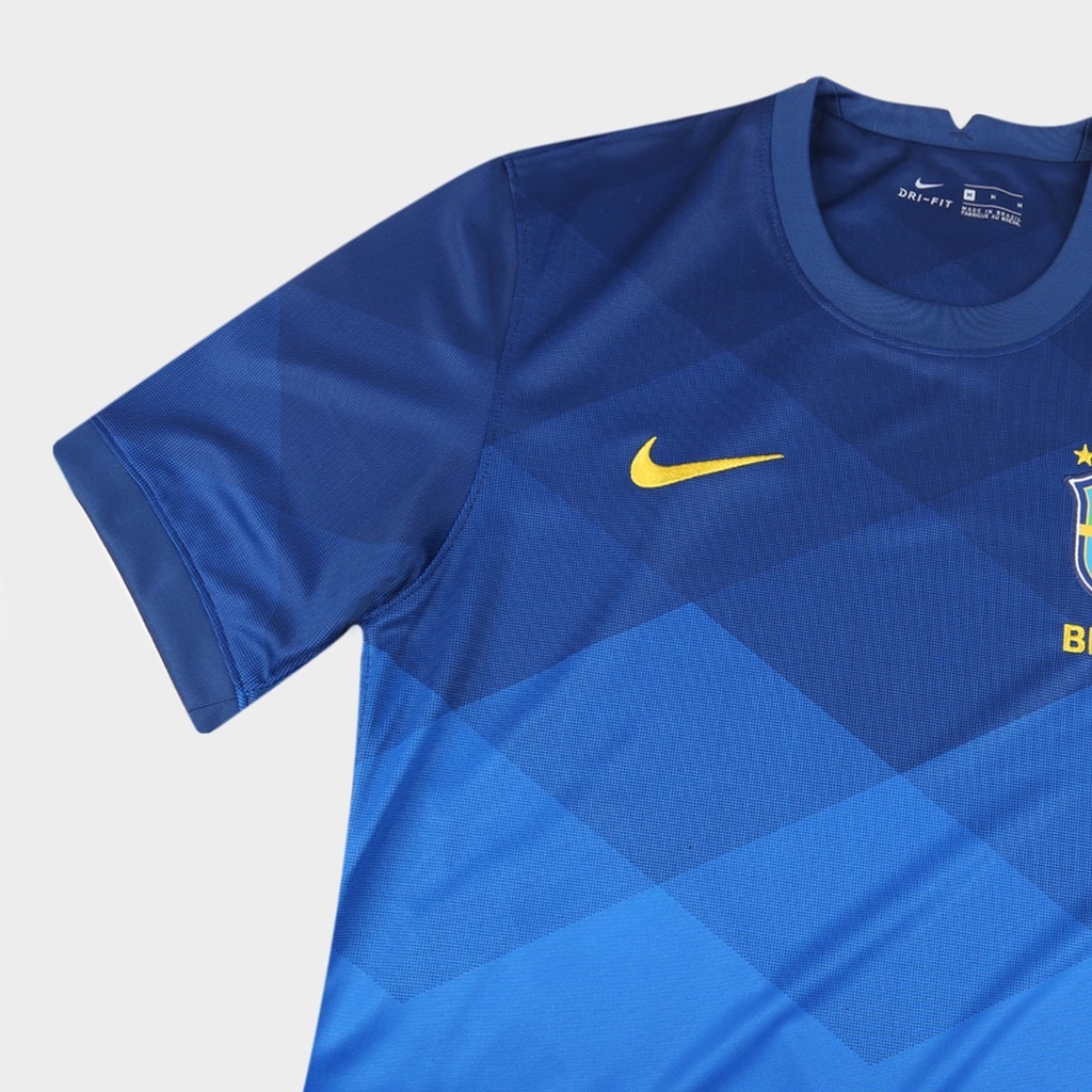 Camisa Seleção Brasil II 21/22 Torcedor Nike Masculina - Azul