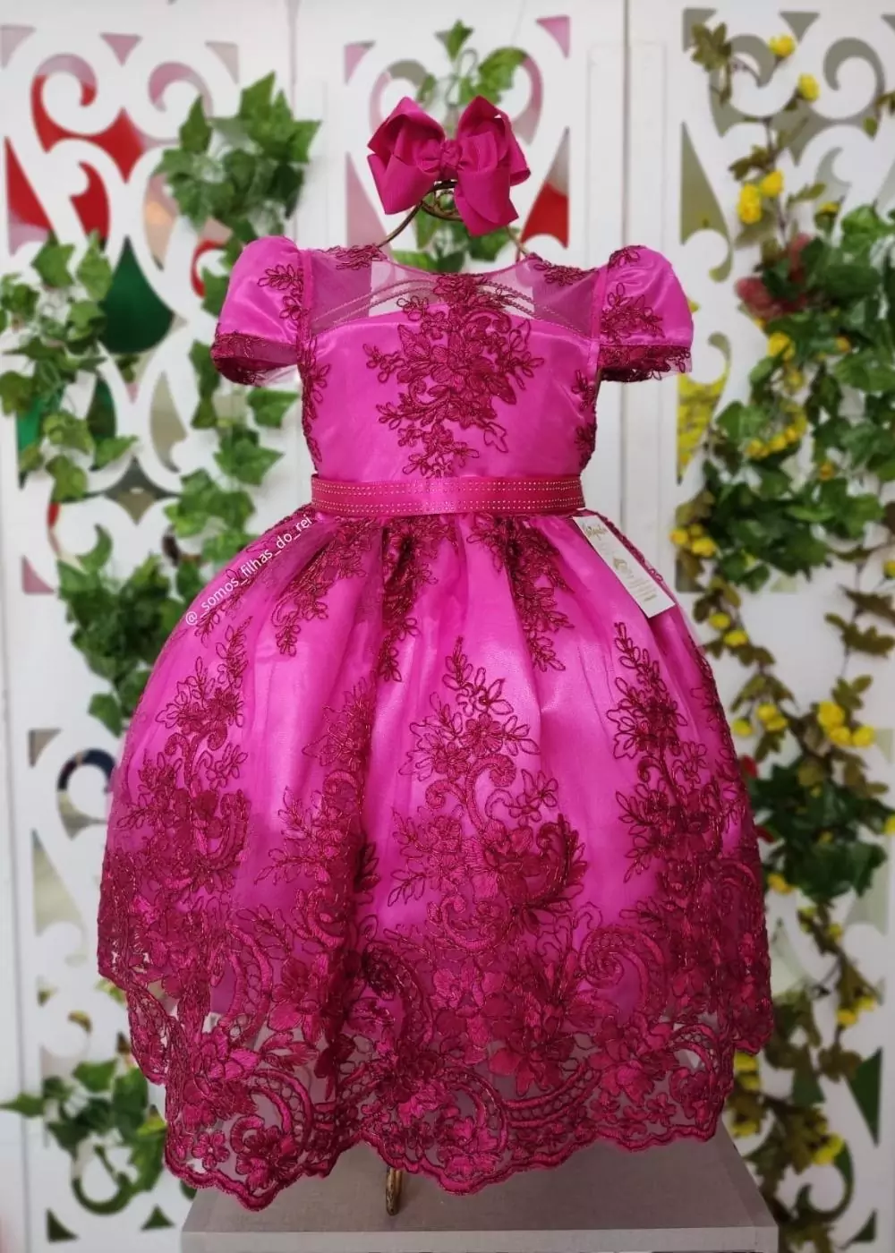 Vestido Realeza Infantil Vestido Realeza Infantil