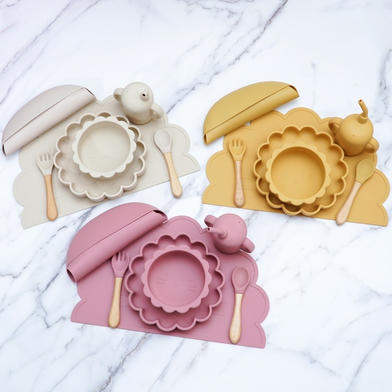 Coffret vaisselle silicone