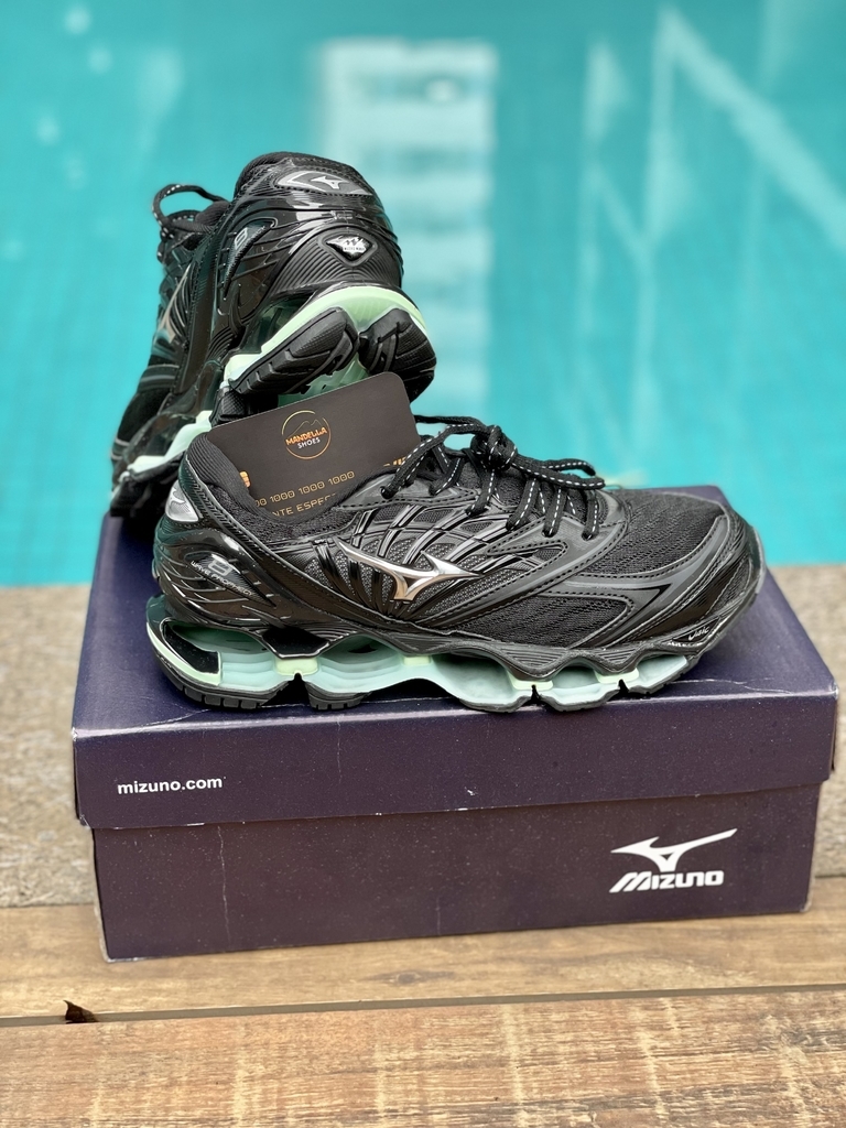 Mizuno Prophecy Pro 8 Preto com Sola Verde
