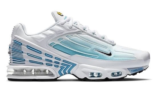 Nike Air Max TN Plus Branco/Azul - Mandella Shoes