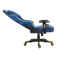 Imagem do Cadeira Gamer MaxRacer Tactical CBF Azul Amarela