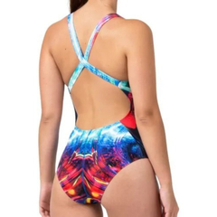 Combo Malla Enteriza Bretel Cruzado + Antiparras Natacion - comprar online
