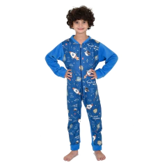 Enterito Micro Polar Niños Infantil Monito Pijama Safit 312