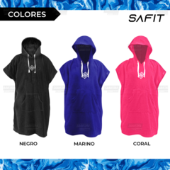 Poncho Toalla Niños Secado Rapido Safit en internet