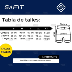 Short Deportivo Safit 917 + Medias Caña 3/4 173 - tienda online