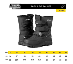 Botas Alaska Nieve Impermeable - Saavedra Fitness