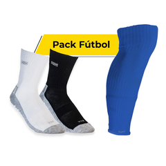 Pack Medias Futbol + Pantorrillera Antideslizante Kit X 3 U en internet