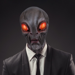 Máscara Alienígena UFO Alien ET (Adulto) - comprar online