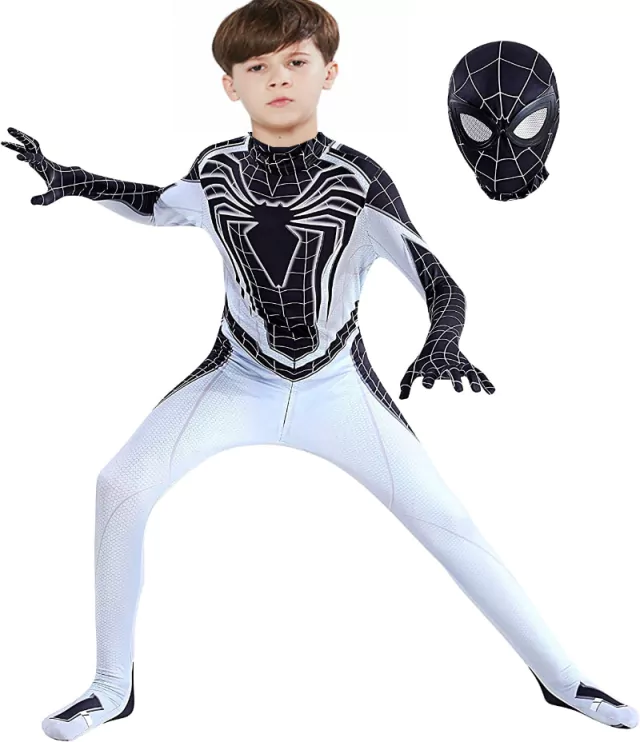 Macacão cosplay infantil homem-aranha Marvel 2018 PS4 jogo fantasia cosplay  - Costumeslive.com