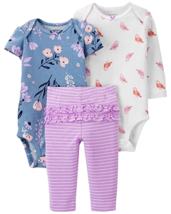 Conjunto Carter's Trio Coruja