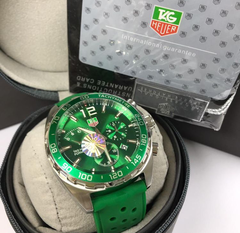Relógio masculino Fórmula 1 - cor verde