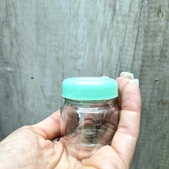 Pote De Acrílico Transparente Geleia Papinha 40 Grs. Com Tampa Plástica - 10 unidades - comprar online
