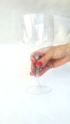 Taça Para Gin De Acrílico Transparente - 18x10 cm. - comprar online