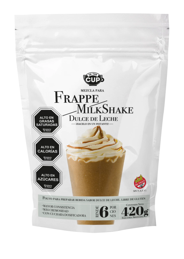 Mezcla para Frappe/Milkshake Dulce de Leche