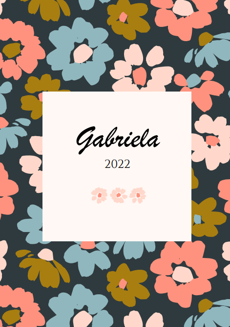 Planner 2023 - Florzinhas Coloridas