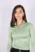 Top Zipper Light Green - comprar online