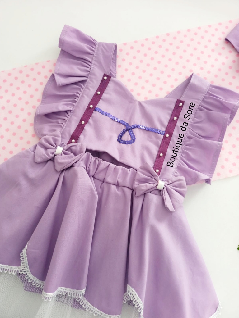 Romper Vestido Temático - Princesa Sofia