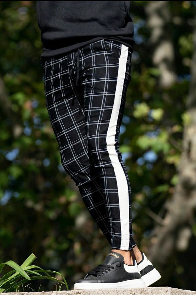 Jogger Cuadrillé Elastizado - arteentelatienda